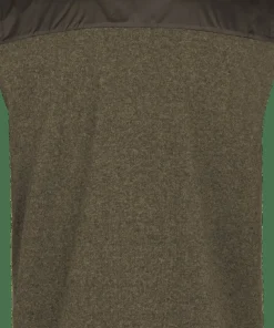 Härkila Men's Kalix Fleece Waistcoat Willow Green/Shadow Brown Best