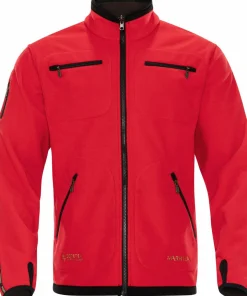 Härkila Men's Kamko Fleece Brown/Red Outlet