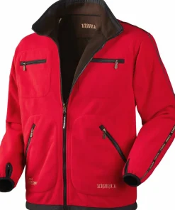 Härkila Men's Kamko Fleece Brown/Red Outlet