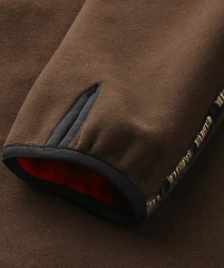Härkila Men's Kamko Fleece Brown/Red Outlet