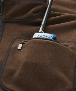 Härkila Men's Kamko Fleece Brown/Red Outlet