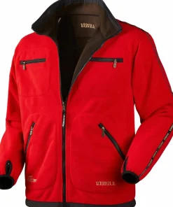 Härkila Men's Kamko Fleece Brown/Red Outlet