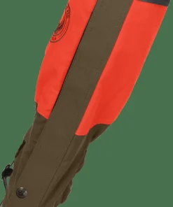 Härkila Wildboar Pro Gaiters Orange Blaze/Willow Green