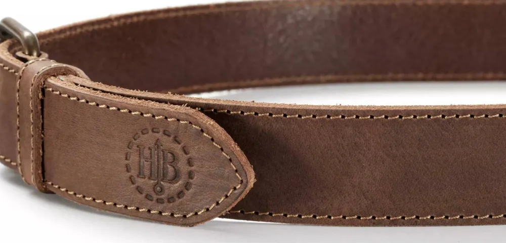 Läderbälte 95 cm Brown Accessoarer Dam