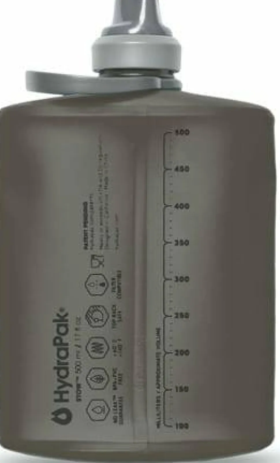 Hydrapak Stow Bottle 500 ML Mammoth Grey