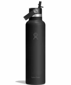 Hydro Flask 621ml Standard Flex Straw Cap Black Sale