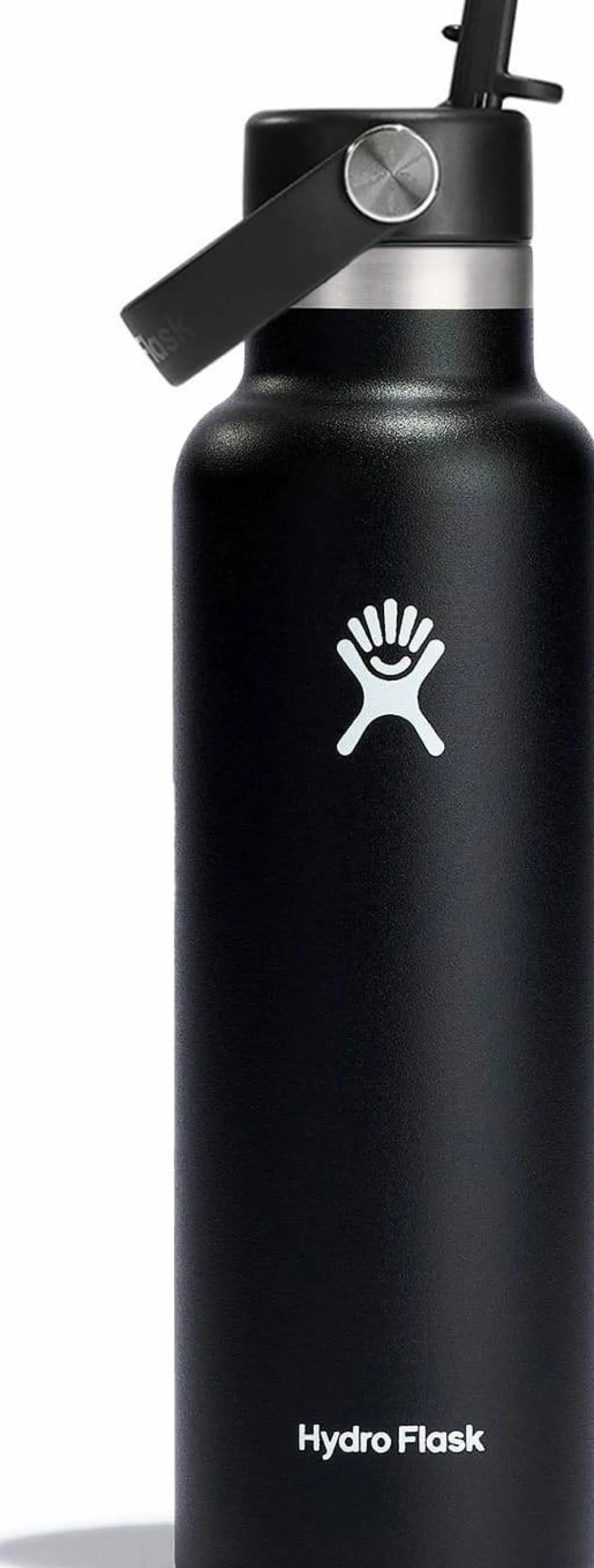 Hydro Flask Standard Mouth with Flex Straw Cap 621 ml Black
