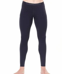 Icebreaker Men's 200 Oasis Leggings Black Black/Monsoon Sale