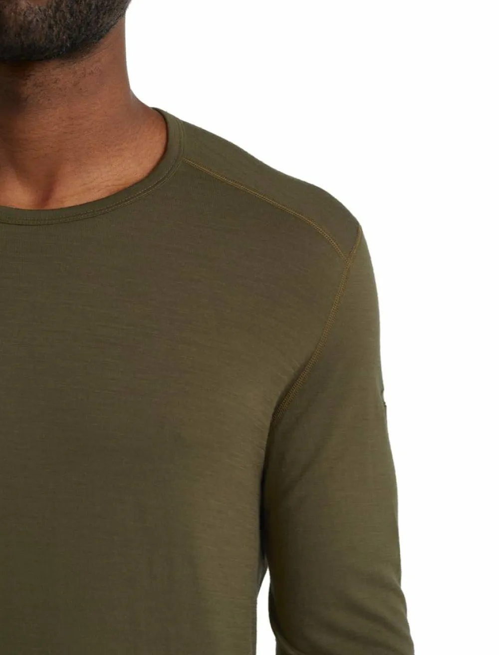 Icebreaker Men's 200 Oasis Long Sleeve Crewe LODEN Online