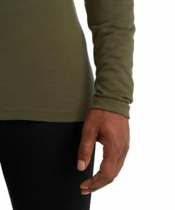 Icebreaker Men's 200 Oasis Long Sleeve Crewe LODEN Online