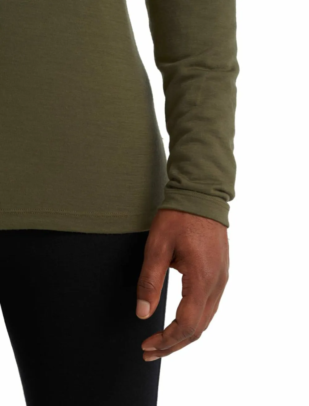 Icebreaker Men's 200 Oasis Long Sleeve Crewe LODEN Online