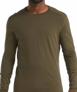 Icebreaker Men's 200 Oasis Long Sleeve Crewe LODEN Online