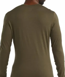 Icebreaker Men's 200 Oasis Long Sleeve Crewe LODEN Online