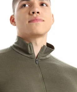 Online Men's 200 Oasis Long Sleeve Half Zip Underställ Herr