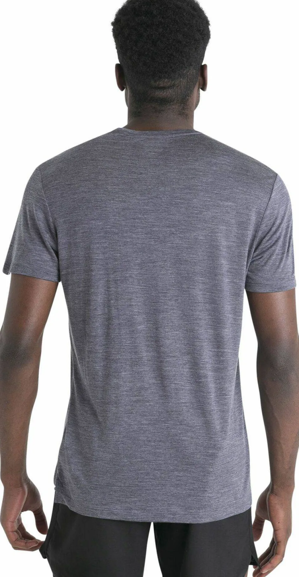 Icebreaker Men's Merino 125 Cool-Lite™ Sphere III Short Sleeve Tee Midnight Navy Heather