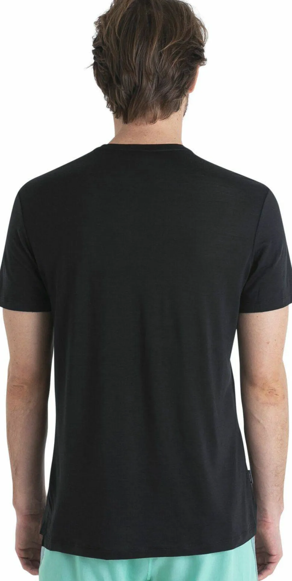 Icebreaker Men's Merino 125 Cool-Lite™ Sphere III Short Sleeve Tee Black