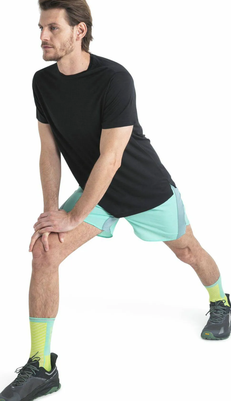 Icebreaker Men's Merino 125 Cool-Lite™ Sphere III Short Sleeve Tee Black