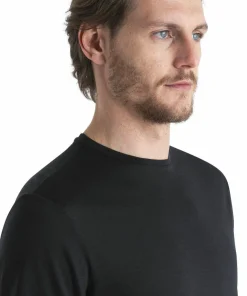 Icebreaker Men's Merino 125 Cool-Lite™ Sphere III Short Sleeve Tee Black