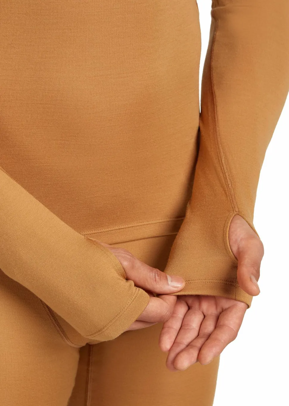 Icebreaker Men's Merino 300 Merinofine™ Polar Long Sleeve Roll Neck Trail