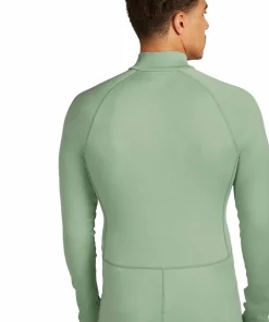 Icebreaker Men's Merino 300 MerinoFine Polar Long Sleeve Half Zip Seaglass Sale