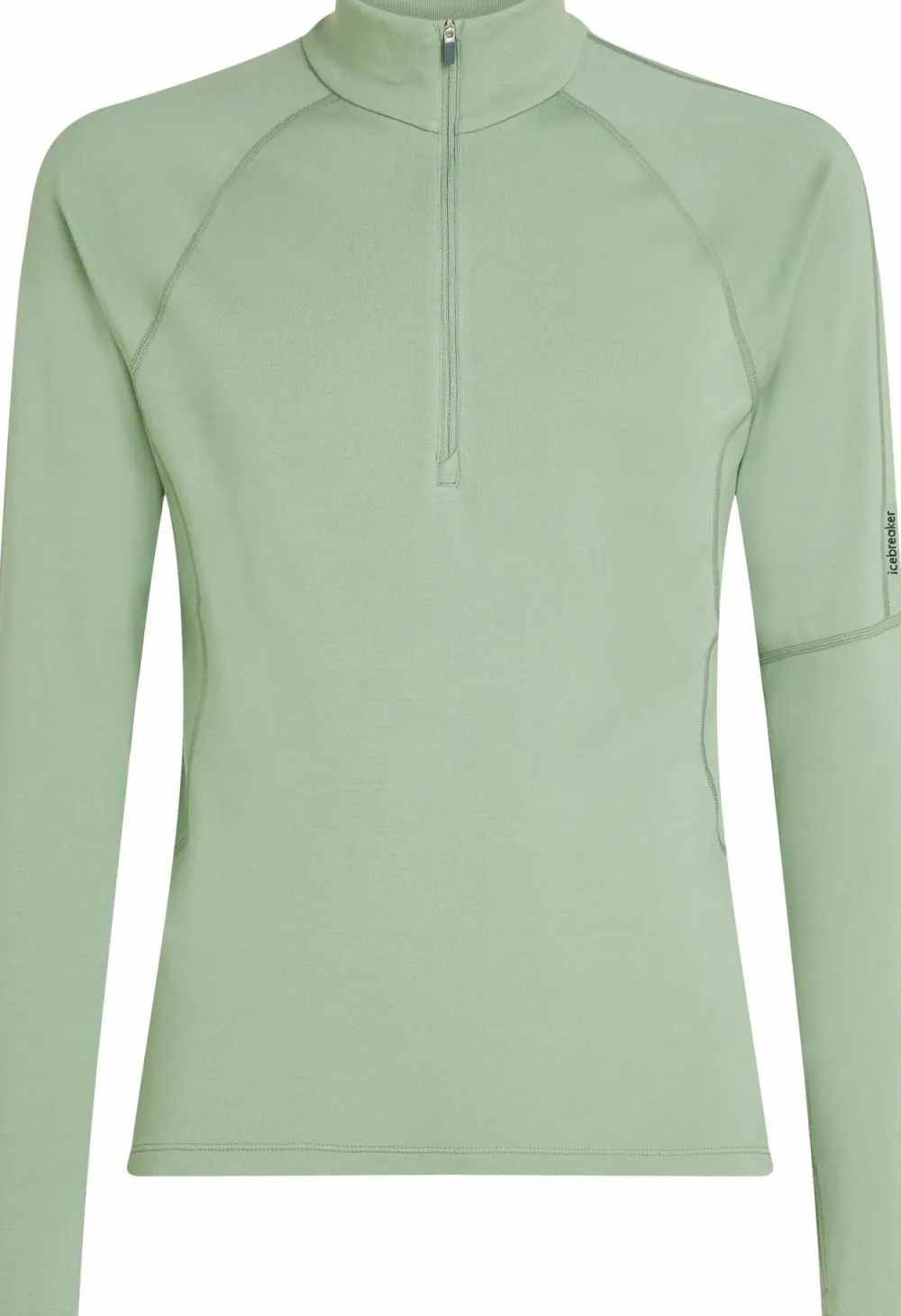 Icebreaker Men's Merino 300 MerinoFine Polar Long Sleeve Half Zip Seaglass Sale