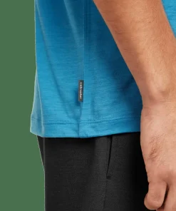 Icebreaker Men's Merino 150 Tech Lite Ss Tee Range Stripes Arctic Best