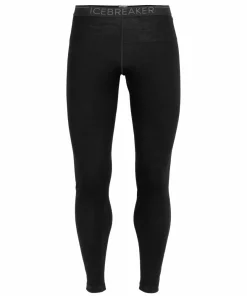 Icebreaker Men's Merino 260 Tech Thermal Leggings Black Black/Monsoon Outlet