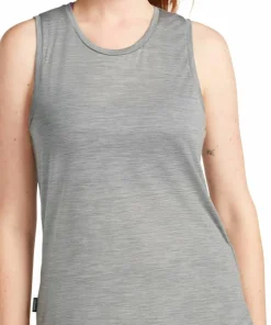 Icebreaker Women Merino 125 Cool-Lite™ Sphere III Tank Metro Hthr