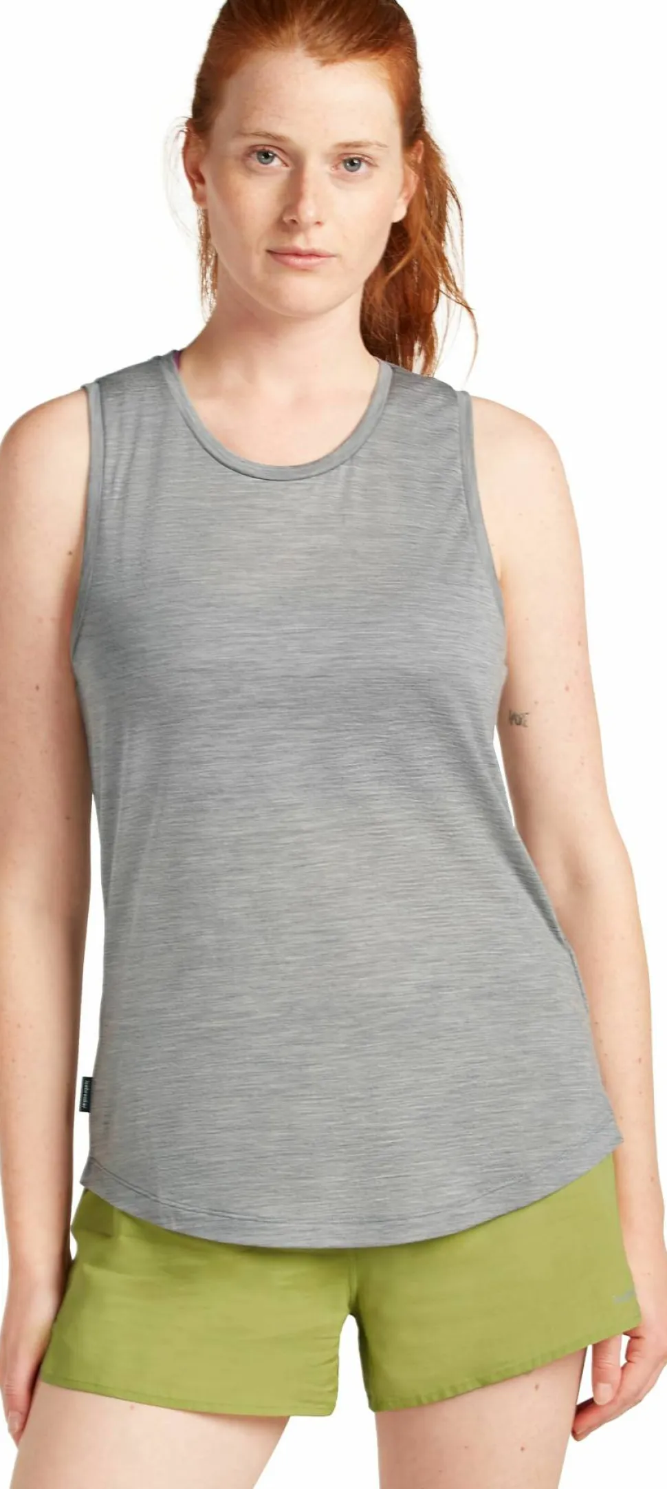 Icebreaker Women Merino 125 Cool-Lite™ Sphere III Tank Metro Hthr