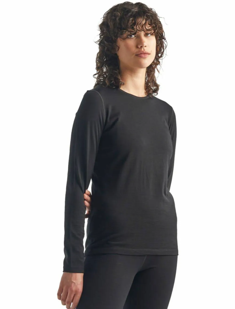Clearance Women's 200 Oasis Long Sleeve Crewe Underställ Dam