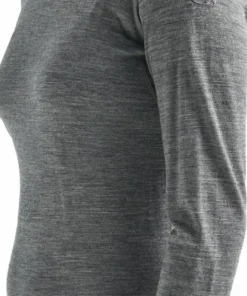 Icebreaker Women's 200 Oasis Long Sleeve Crewe Gritstone Heather