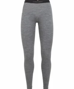 Icebreaker Women's 200 Oasis Leggings Gritstone Heather Gritstone HTHR Best