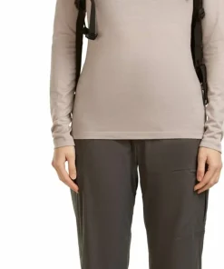 Icebreaker Women's 200 Oasis Long Sleeve Crewe Pink Quartz