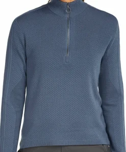 Icebreaker Women's Icebreaker Anniversary Original Longsleeve Half Zip Dawn