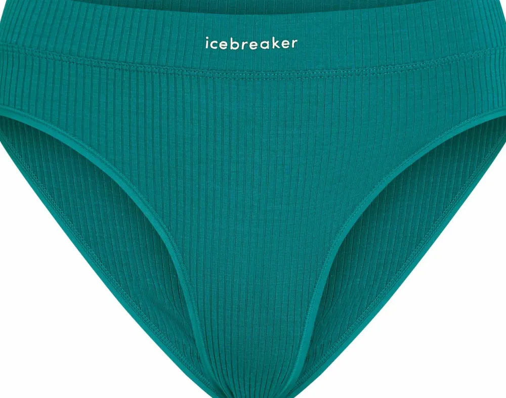 Icebreaker Women's Merino Rib Lotus Hipster Tidal Teal Online