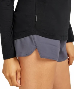 Icebreaker Women's Merino 125 Cool-Lite Sphere III Long Sleeve Tee Black Sale