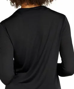 Icebreaker Women's Merino 125 Cool-Lite Sphere III Long Sleeve Tee Black Sale