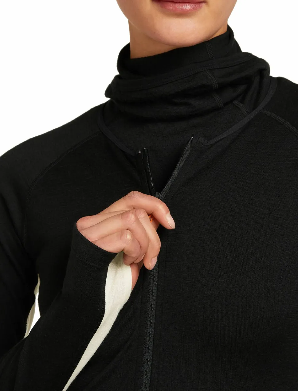 Icebreaker Women's Merino 200 Oasis+ Suit Black/undyed/cb