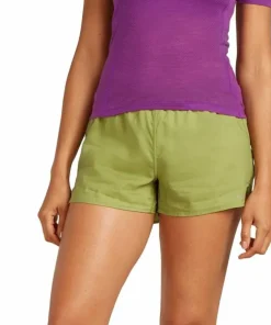 Icebreaker Women's Merino 75 Cool-Lite Featherlight Shortsleeve Crewe Passion Clearance