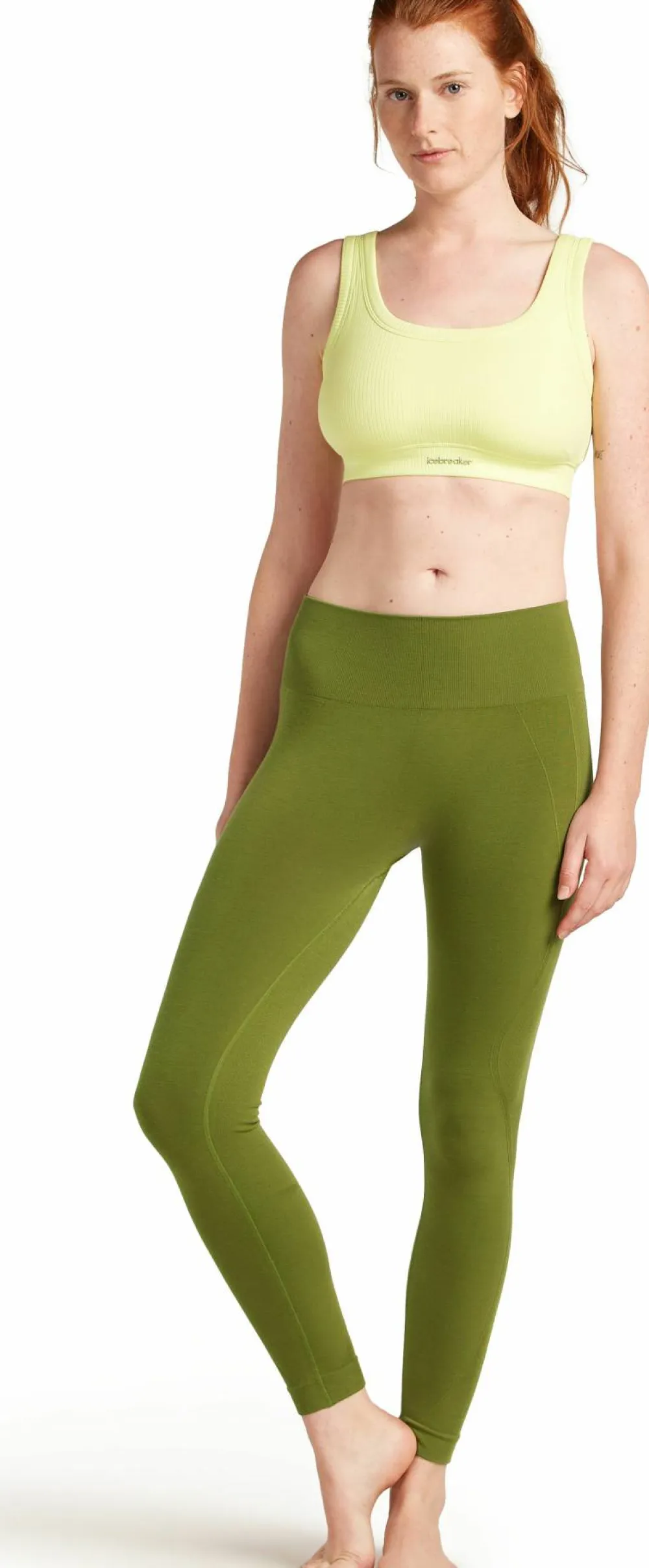 Women's Merino Rib Lotus Bra Yoga
