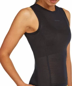 Icebreaker Women's Merino 75 Cool-Lite Featherlight Tank Black