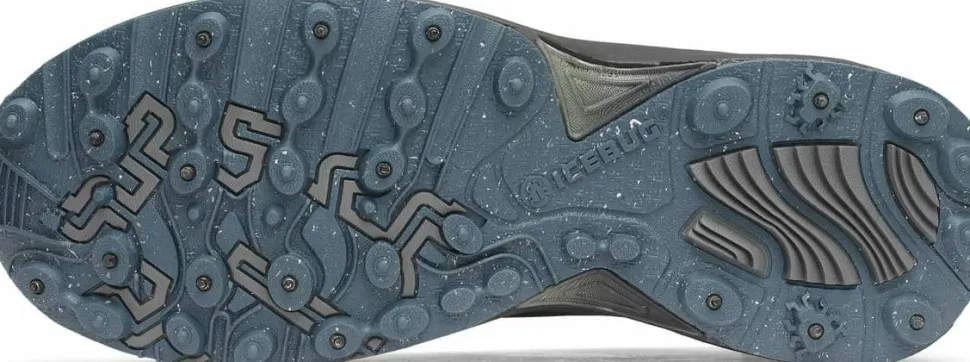 Icebug Men's Pace 3 BUGrip GORE-TEX Black/Petroleum