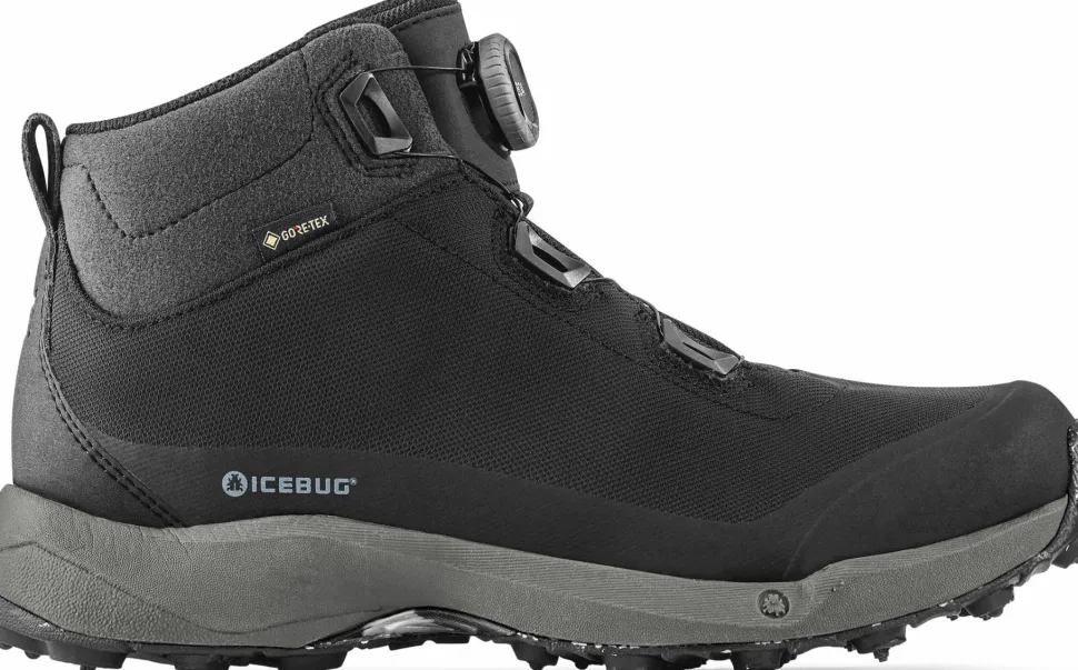 Icebug Men's Stavre BUGrip GORE-TEX Black/Granite