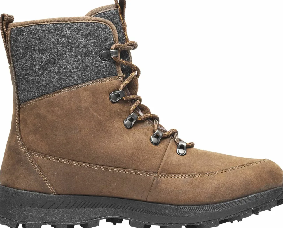 Icebug Unisex Adak ReWool BUGrip Coffee/Grey