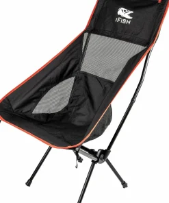 New Camping Chair Tronen Black/Red Tält, Sovsäckar & Liggunderlag