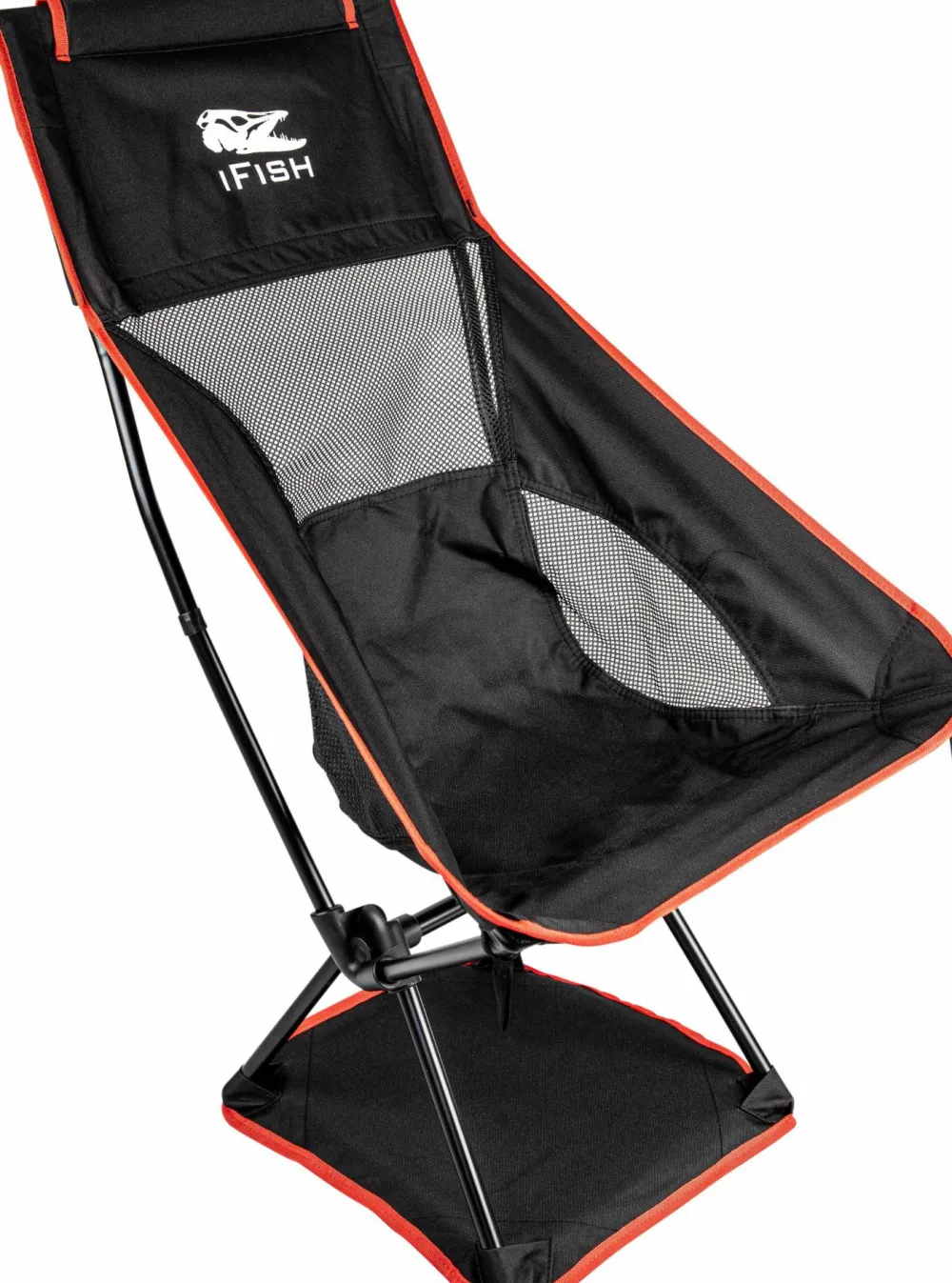New Camping Chair Tronen Black/Red Tält, Sovsäckar & Liggunderlag