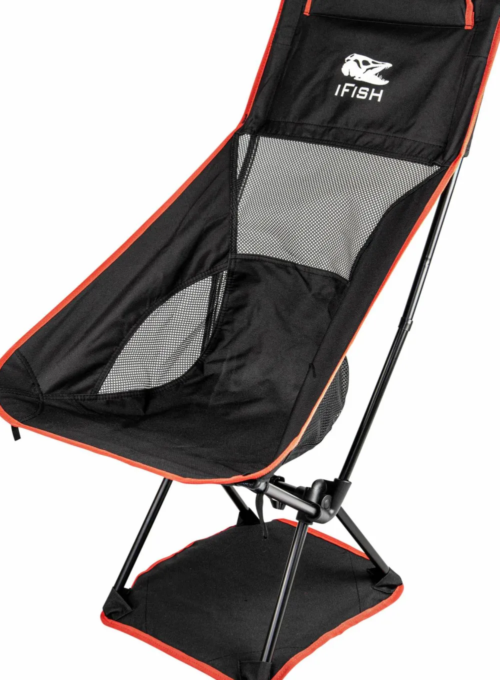 New Camping Chair Tronen Black/Red Tält, Sovsäckar & Liggunderlag