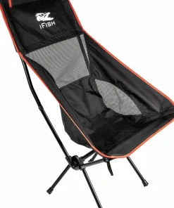 iFish Camping Chair Tronen Black/Red