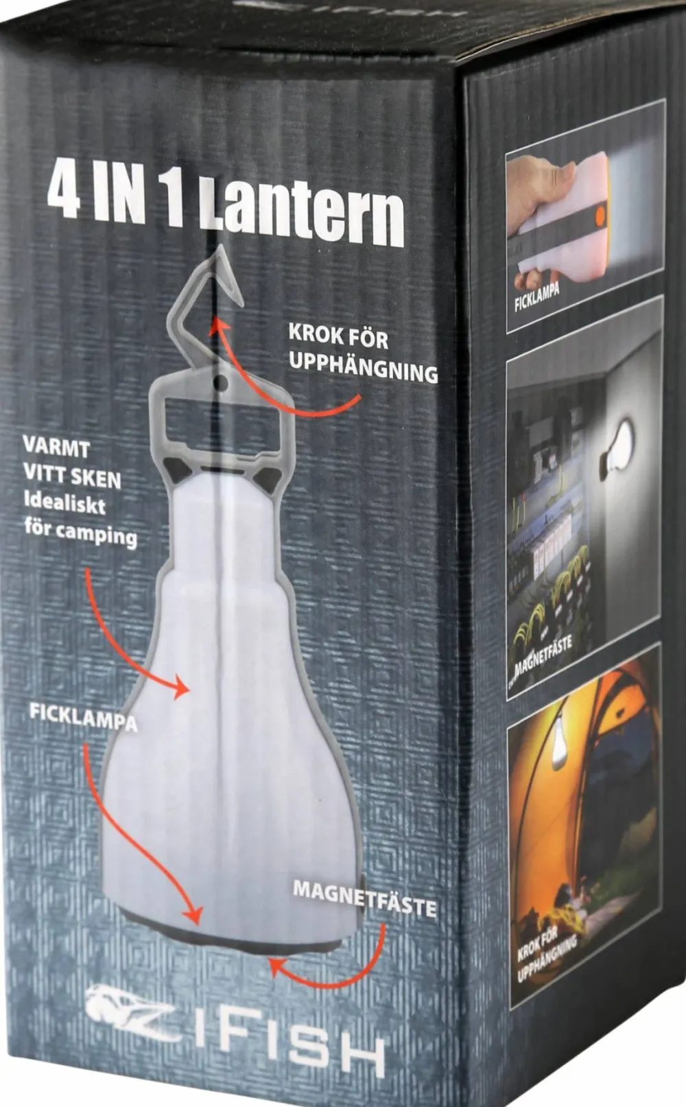 iFish Cob 4-In-1 Lanterna White Sale
