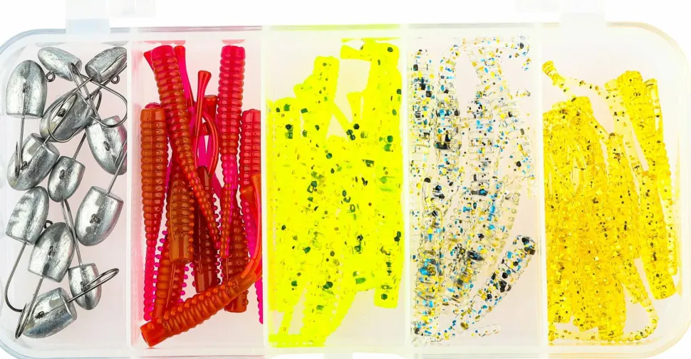 iFish Rubber Ize Pimple Jigs 40-P Mixed